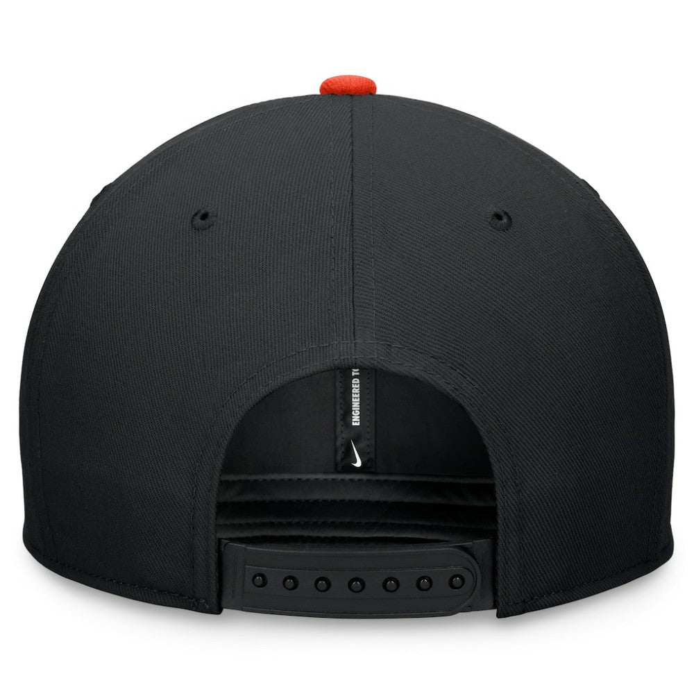 Black/Orange San Francisco Giants Nike Two-Tone Snapback Hat