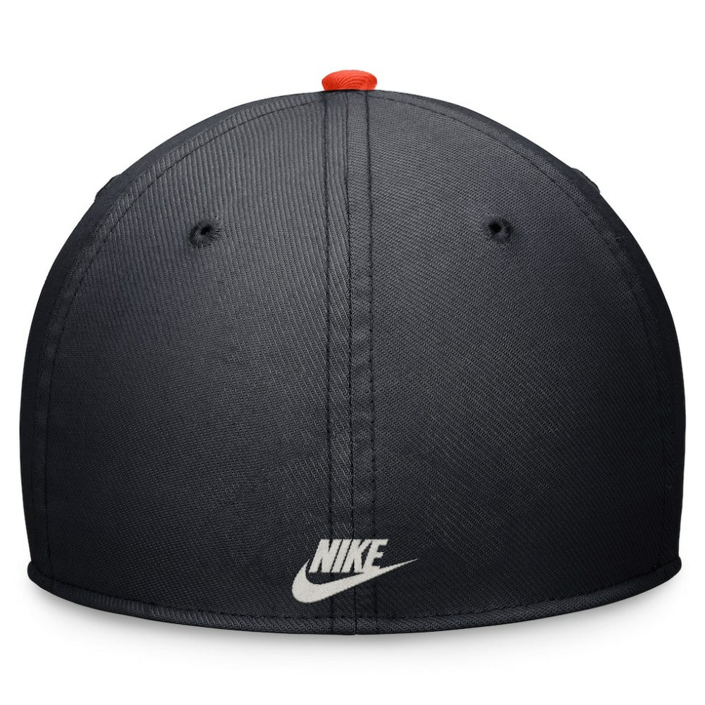 Navy/Orange Houston Astros Nike Cooperstown Collection Rewind Swooshflex Performance Hat