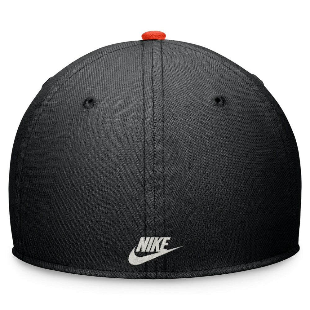 Black/Orange San Francisco Giants Nike Cooperstown Collection Rewind Swooshflex Performance Hat