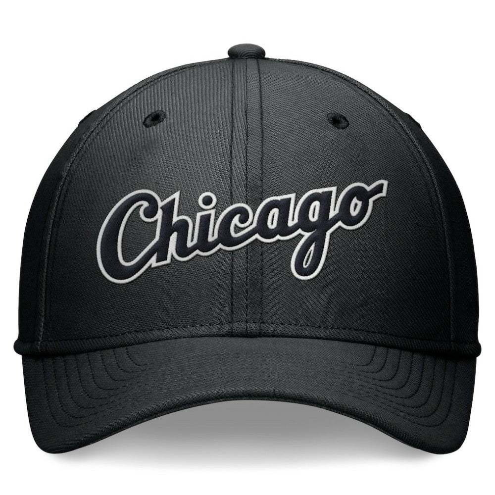 Black Chicago White Sox Nike Performance Flex Hat