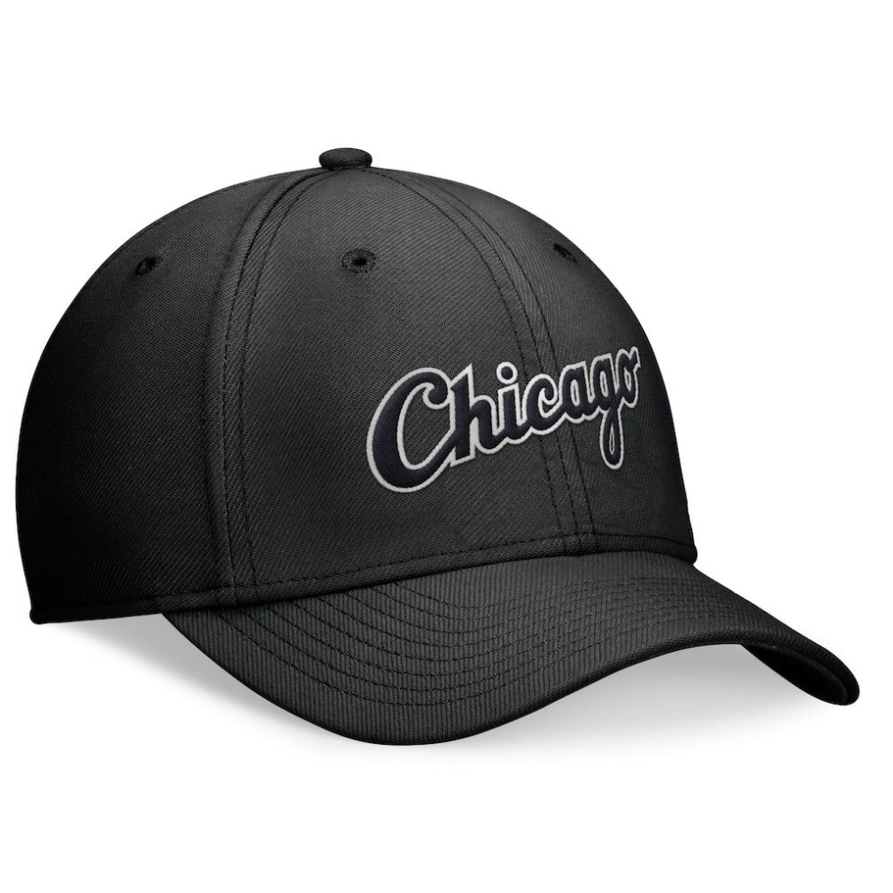 Black Chicago White Sox Nike Performance Flex Hat