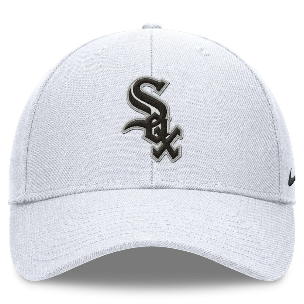 White Chicago White Sox Nike Club Performance Adjustable Hat