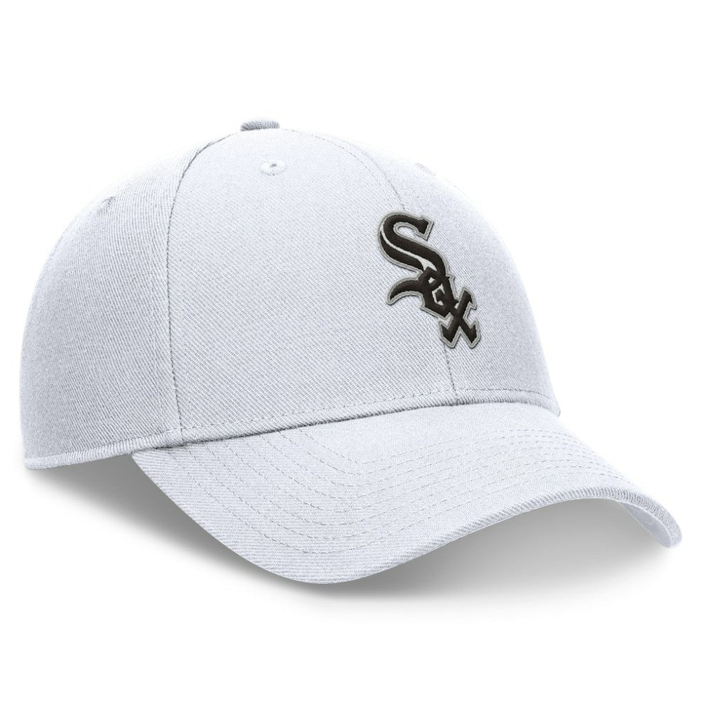 White Chicago White Sox Nike Club Performance Adjustable Hat