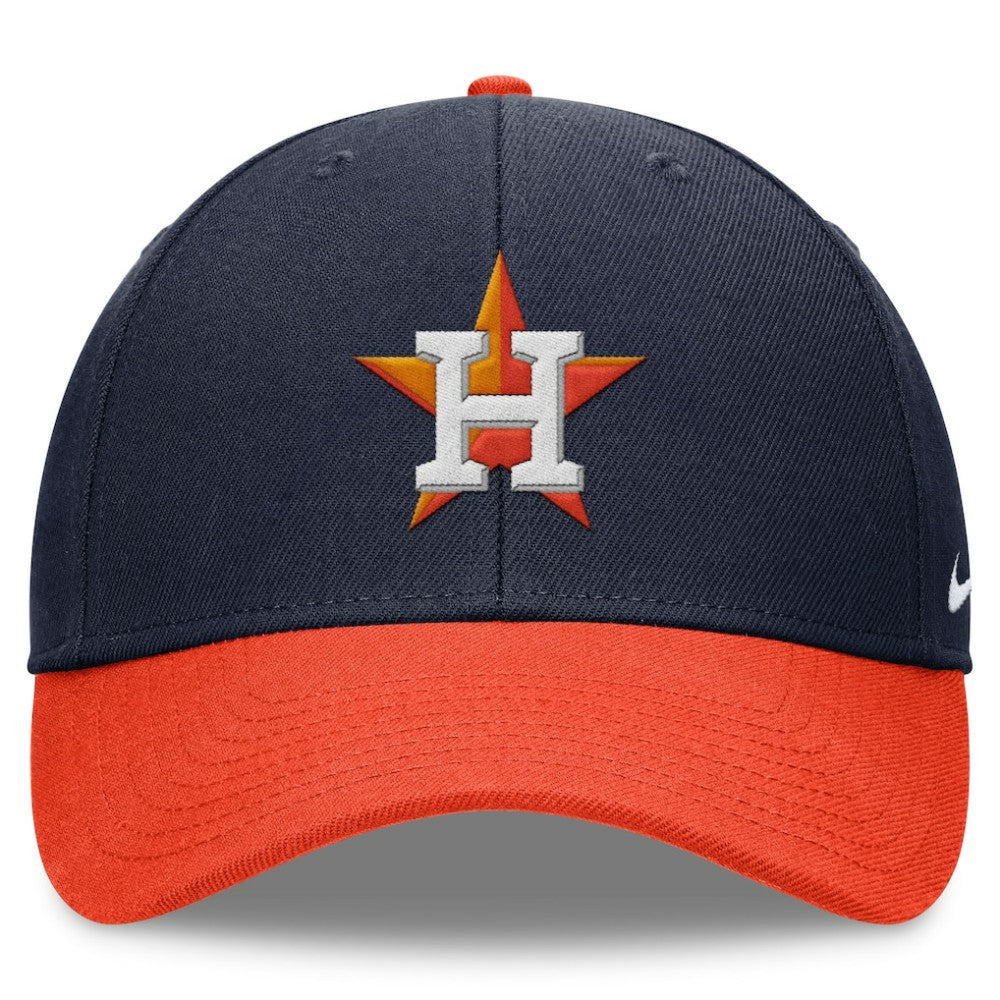 Navy Houston Astros Nike Club Performance Adjustable Hat