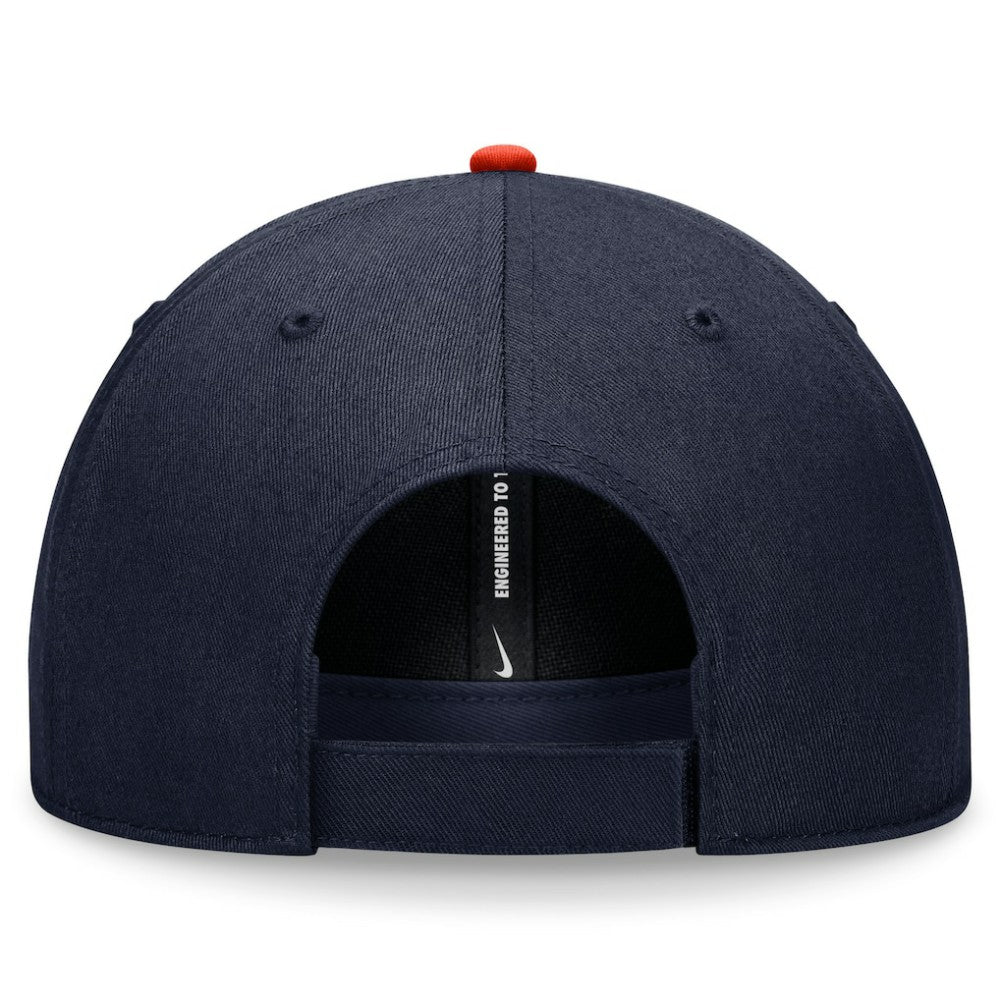 Navy Houston Astros Nike Club Performance Adjustable Hat