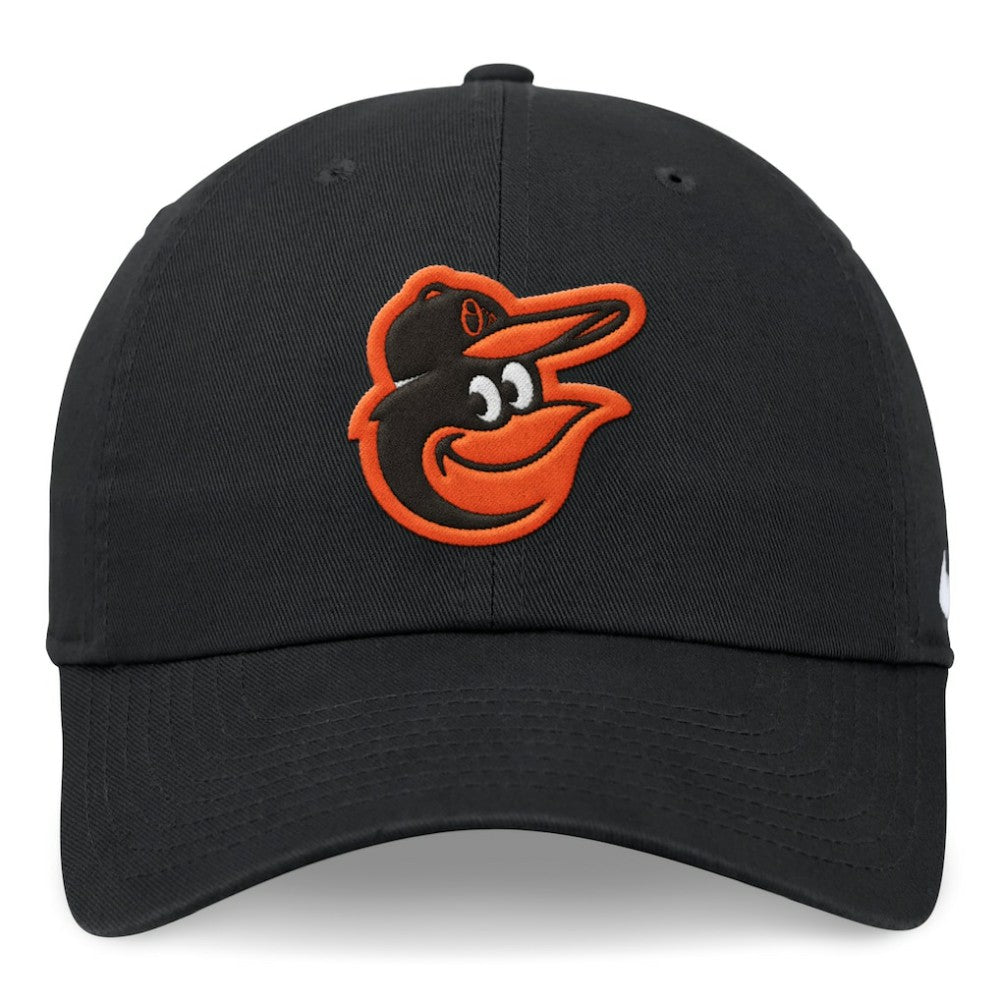 Black Baltimore Orioles Nike Club Adjustable Hat