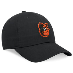 Black Baltimore Orioles Nike Club Adjustable Hat