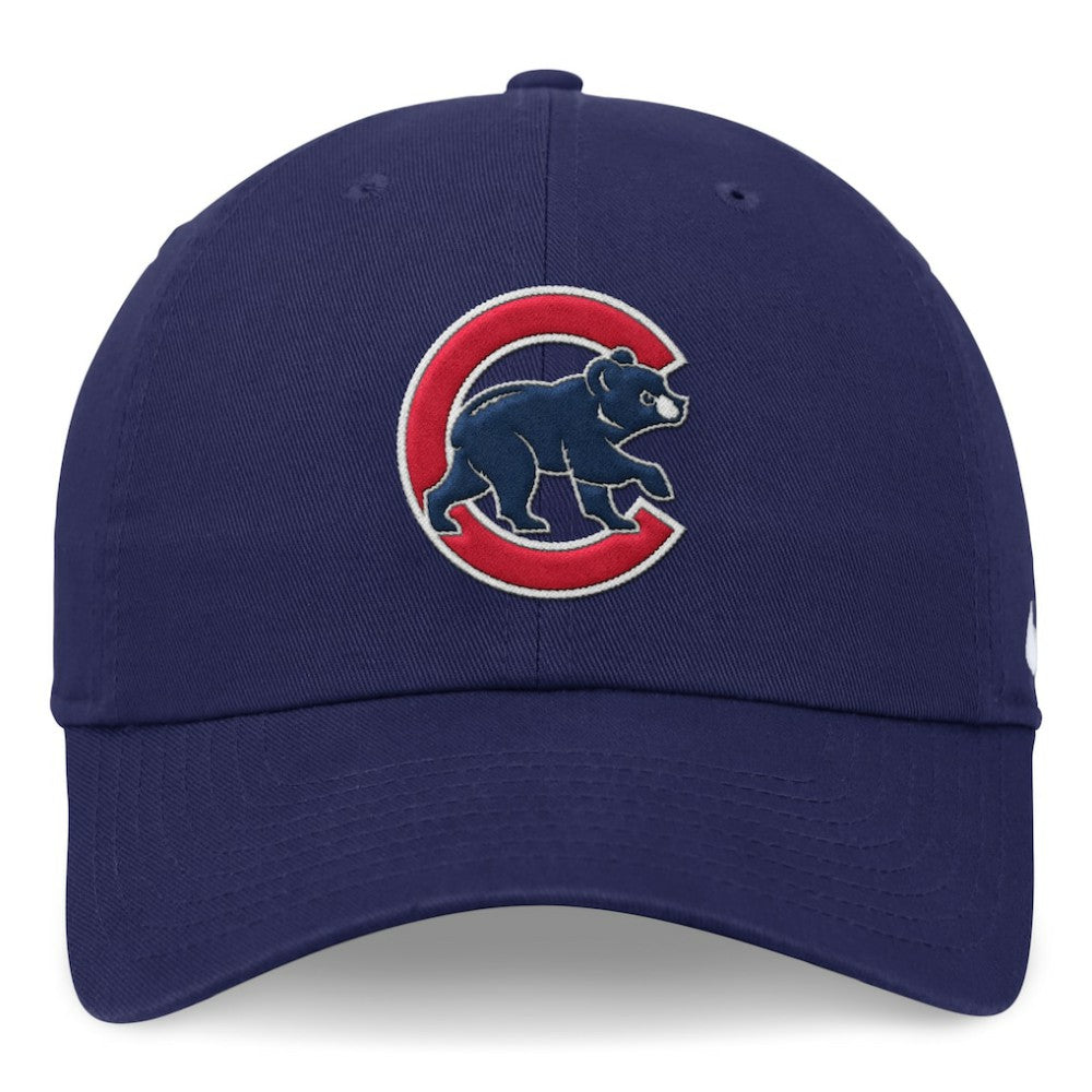 Royal Chicago Cubs Nike Club Adjustable Hat