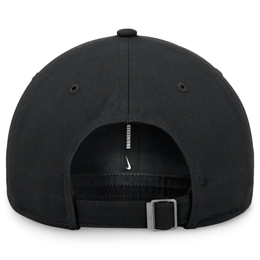 Black Chicago White Sox Nike Club Adjustable Hat