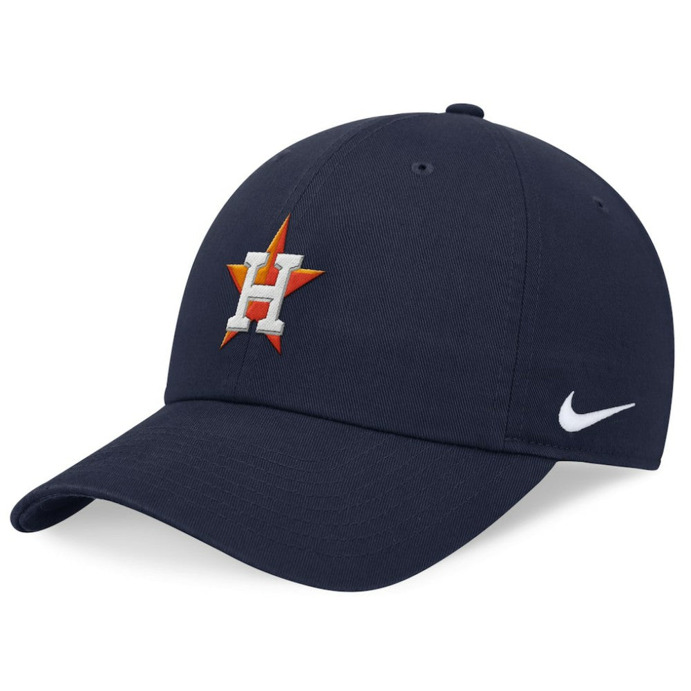 Navy Houston Astros Nike Club Adjustable Hat