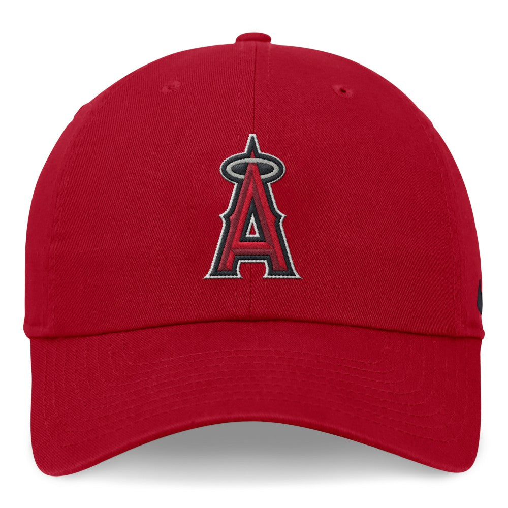 Red Los Angeles Angels Nike Club Adjustable Hat