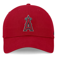 Red Los Angeles Angels Nike Club Adjustable Hat