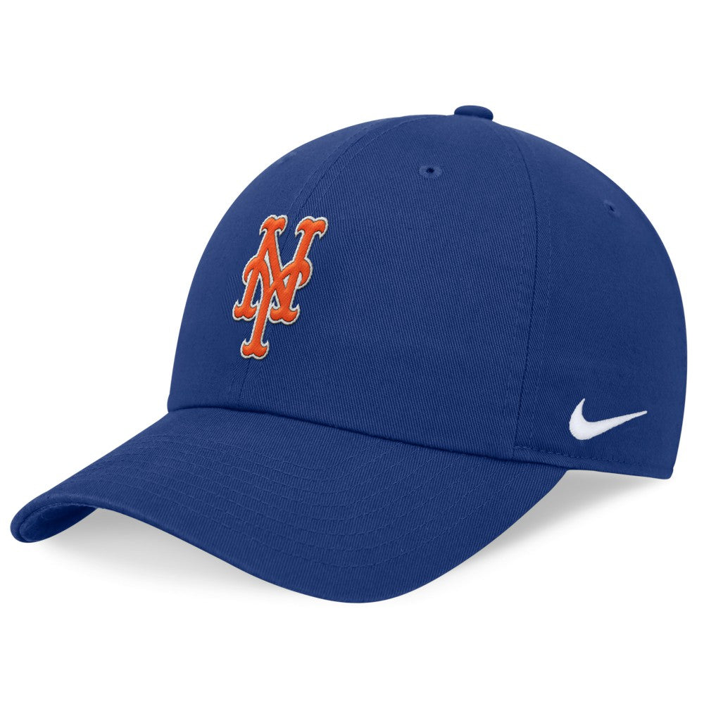 Royal New York Mets Nike Club Adjustable Hat