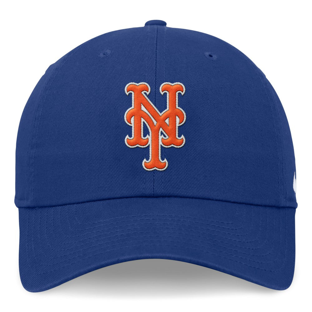 Royal New York Mets Nike Club Adjustable Hat
