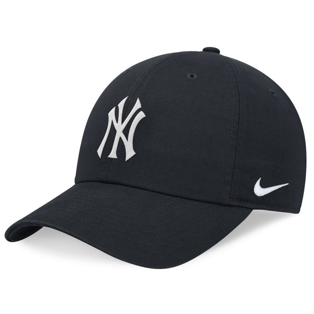 Navy New York Yankees Nike Club Adjustable Hat