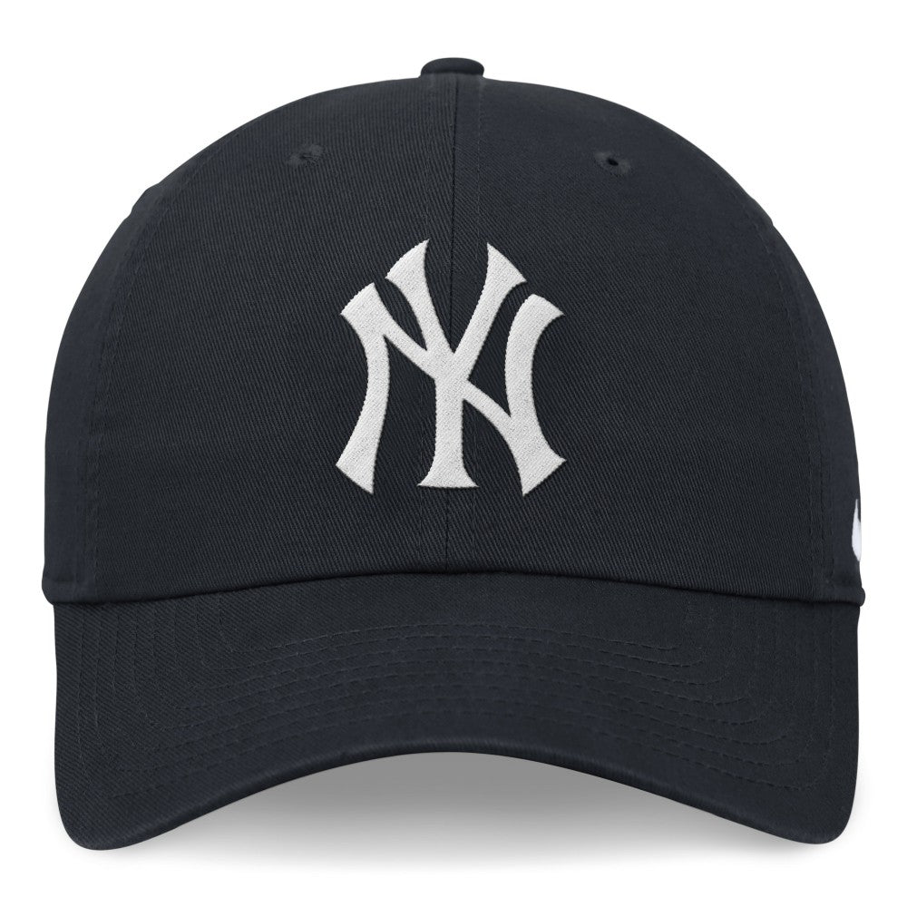 Navy New York Yankees Nike Club Adjustable Hat