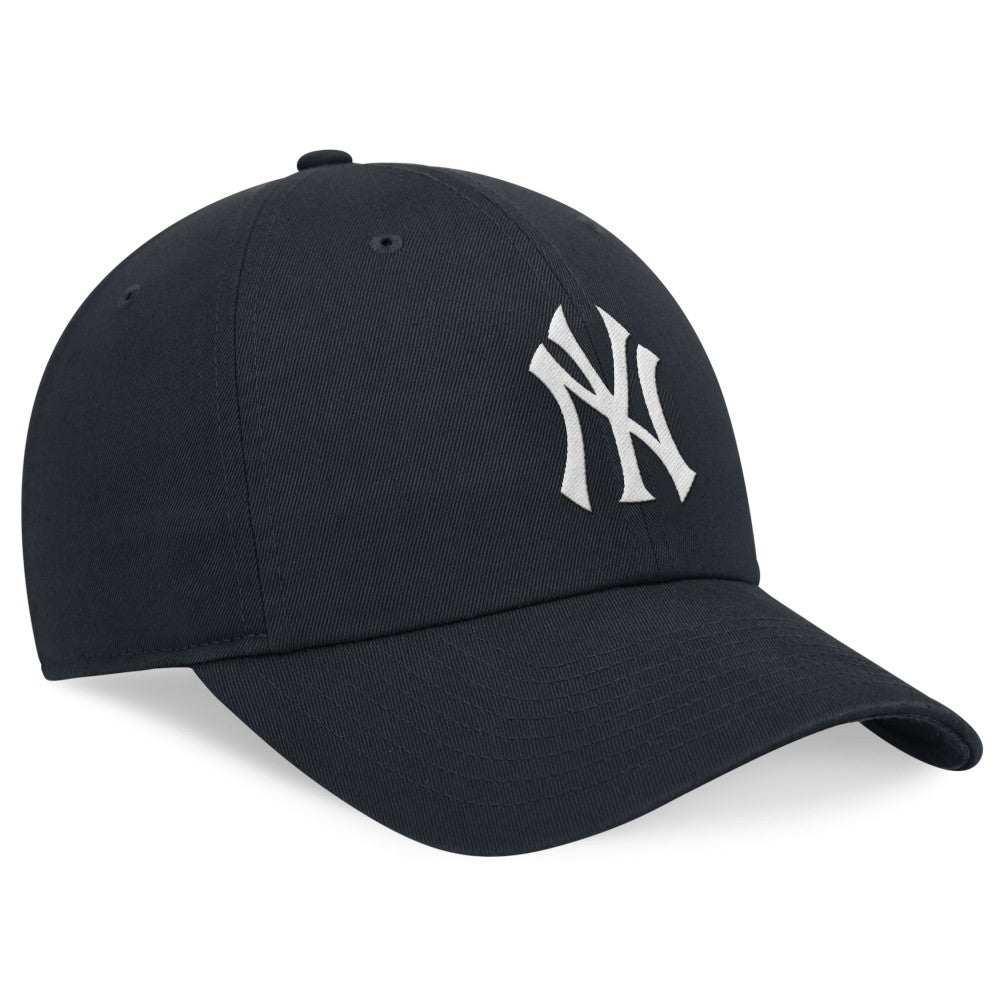 Navy New York Yankees Nike Club Adjustable Hat