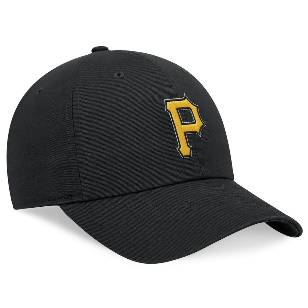 Black Pittsburgh Pirates Nike Club Adjustable Hat