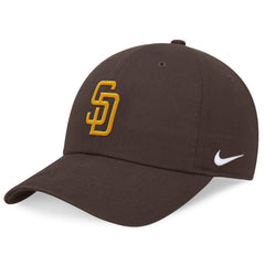 Brown San Diego Padres Nike Club Adjustable Hat