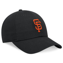 Black San Francisco Giants Nike Club Adjustable Hat