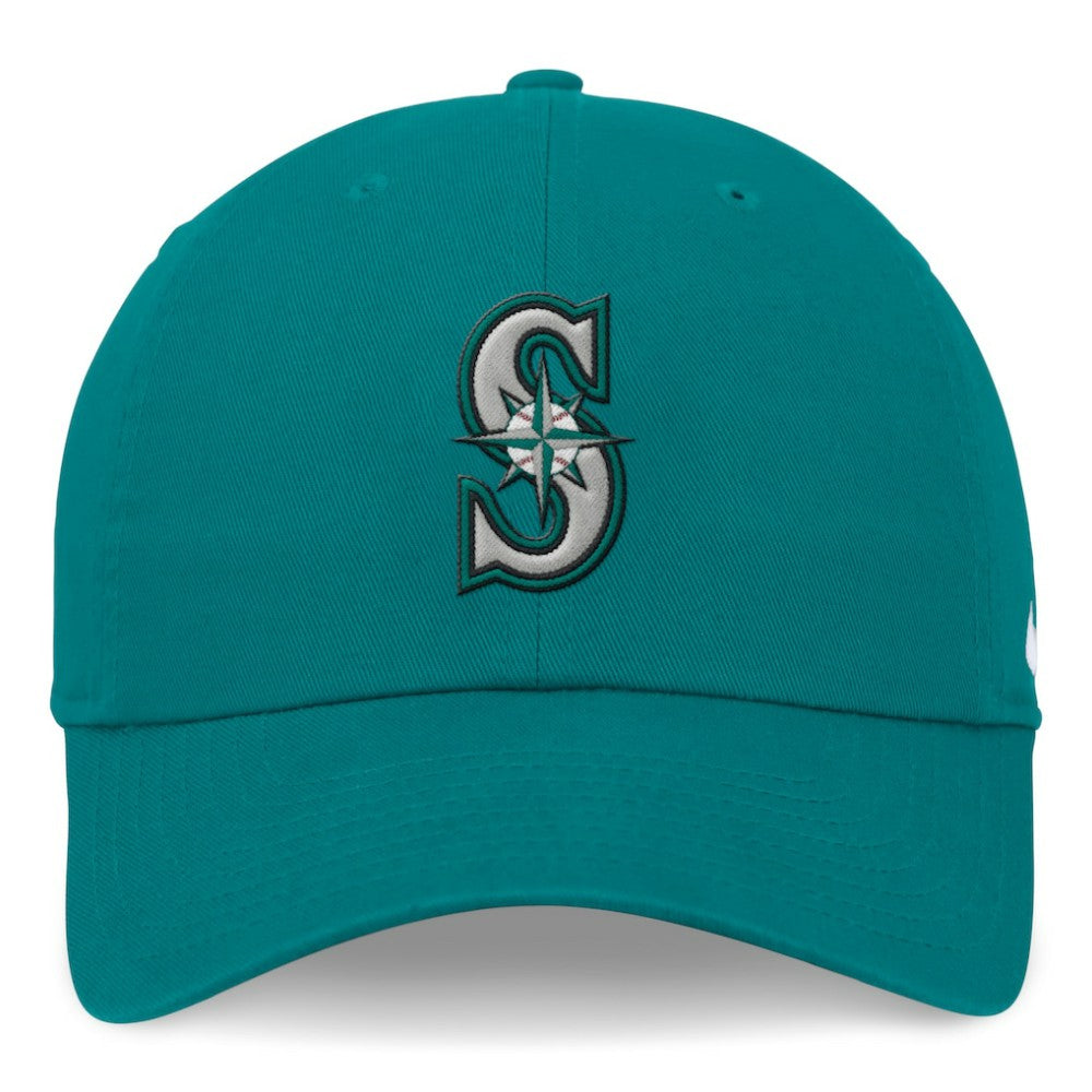 Aqua Seattle Mariners Nike Club Adjustable Hat