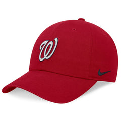 Red Washington Nationals Nike Club Adjustable Hat