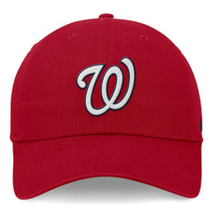 Red Washington Nationals Nike Club Adjustable Hat