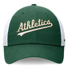 Green Athletics Nike Wordmark Adjustable Trucker Hat