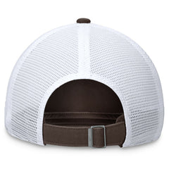 Brown San Diego Padres Nike Wordmark Adjustable Trucker Hat