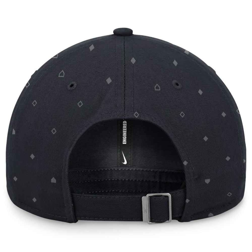 Navy Boston Red Sox Nike Primetime Print Club Adjustable Hat