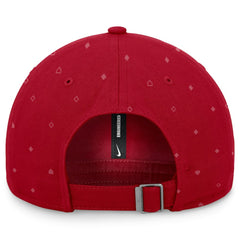 Red St. Louis Cardinals Nike Primetime Print Club Adjustable Hat