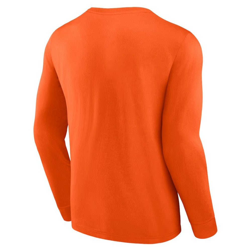 NHL Philadelphia Flyers Fanatics Strike the Goal Long Sleeve T-Shirt