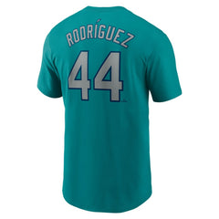 Teal Julio Rodríguez Seattle Mariners Nike Fuse Name & Number Inline T-Shirt