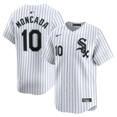 White Yoan Moncada Chicago White Sox Nike Home Limited Player Jersey
