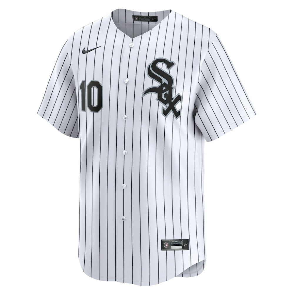 White Yoan Moncada Chicago White Sox Nike Home Limited Player Jersey