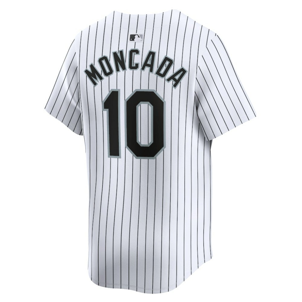 White Yoan Moncada Chicago White Sox Nike Home Limited Player Jersey