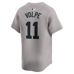 Gray Anthony Volpe New York Yankees Nike Away Limited Player Jersey