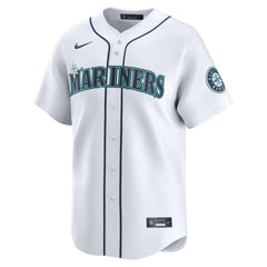 White Logan Gilbert Seattle Mariners Nike Home Limited Player Jersey