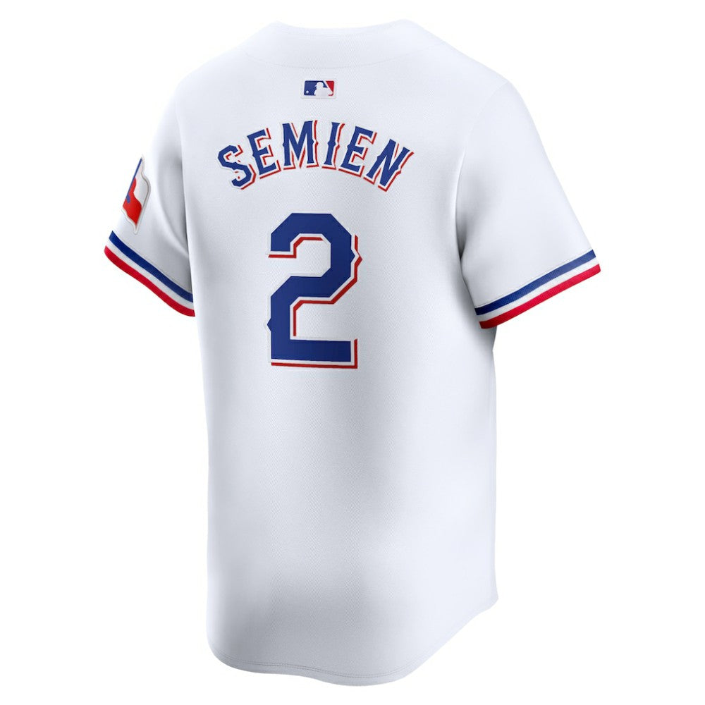 White Marcus Semien Texas Rangers Nike Home Limited Player Jersey