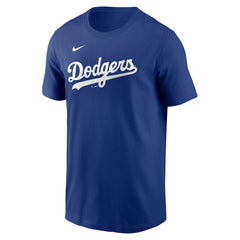 Royal Mookie Betts Los Angeles Dodgers Nike Fuse Name & Number T-Shirt