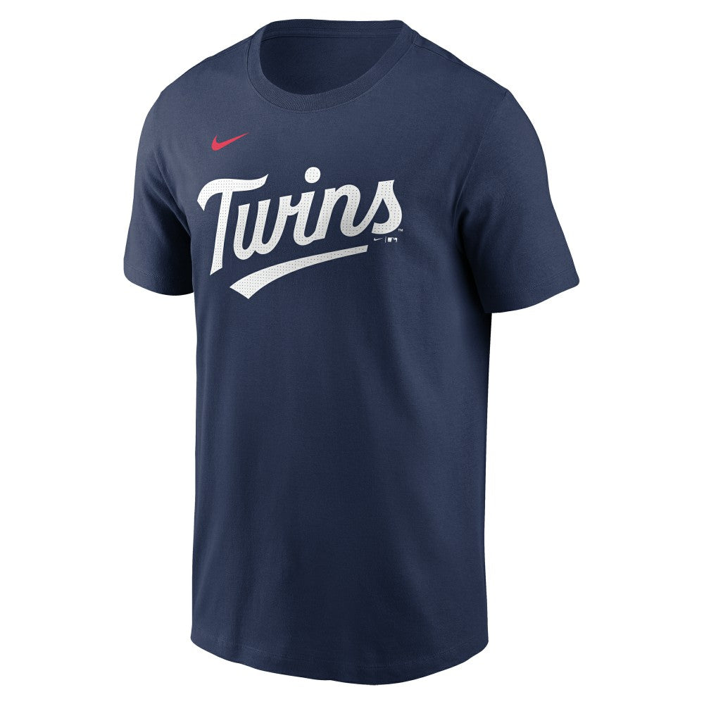 Navy Christian Vazquez Minnesota Twins Nike Fuse Name & Number T-Shirt