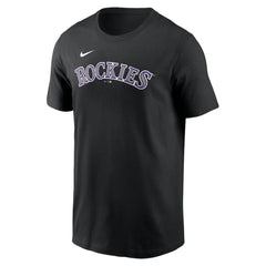 Black Kris Bryant Colorado Rockies Nike Fuse Name & Number T-Shirt