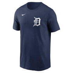 Navy Tarik Skubal Detroit Tigers Nike Fuse Name & Number T-Shirt