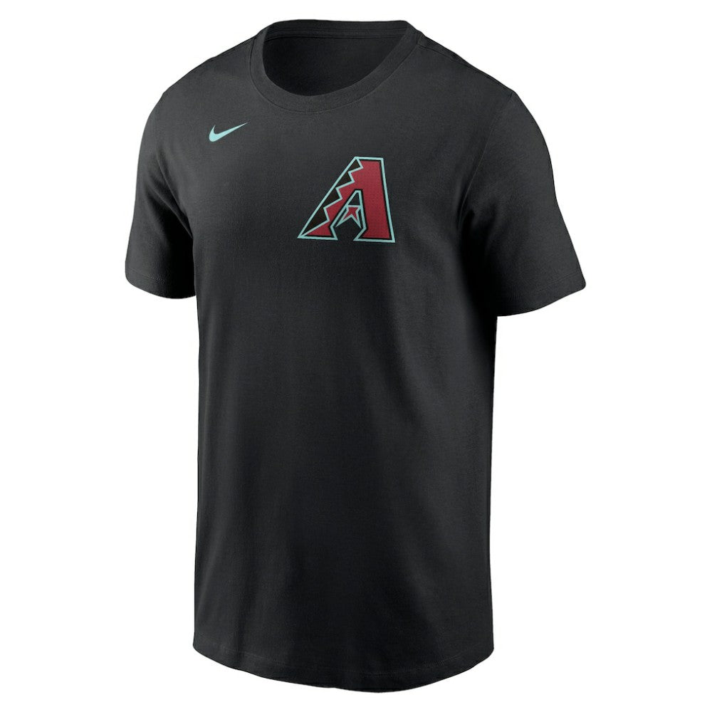 Black Ketel Marte Arizona Diamondbacks Nike Fuse Name & Number T-Shirt