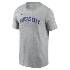 Gray Bobby Witt Jr. Kansas City Royals Nike Fuse Name & Number T-Shirt