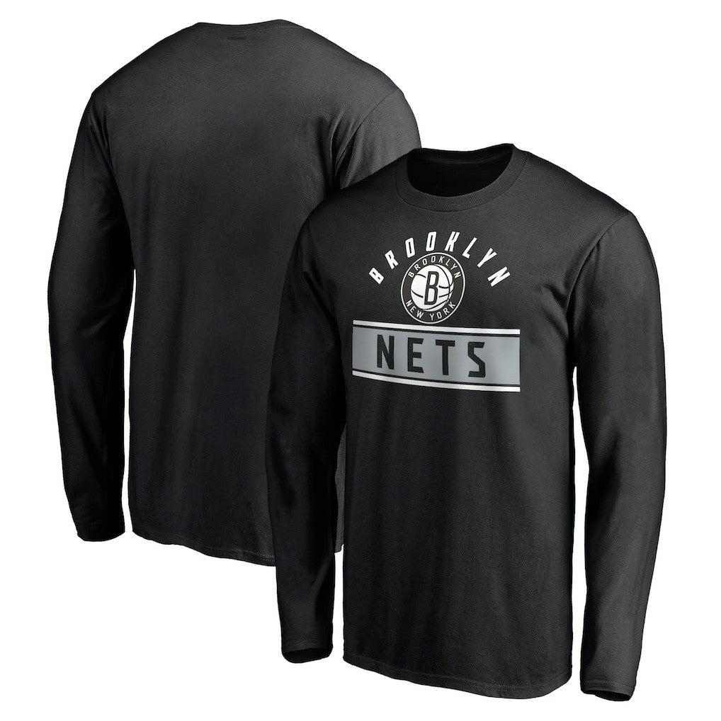 Brooklyn Nets Team Arch Knockout Long Sleeve T-Shirt