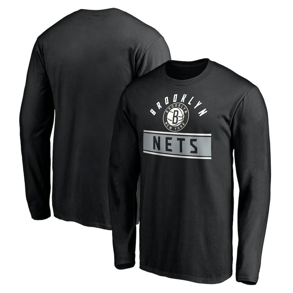 Brooklyn Nets Team Arch Knockout Long Sleeve T-Shirt