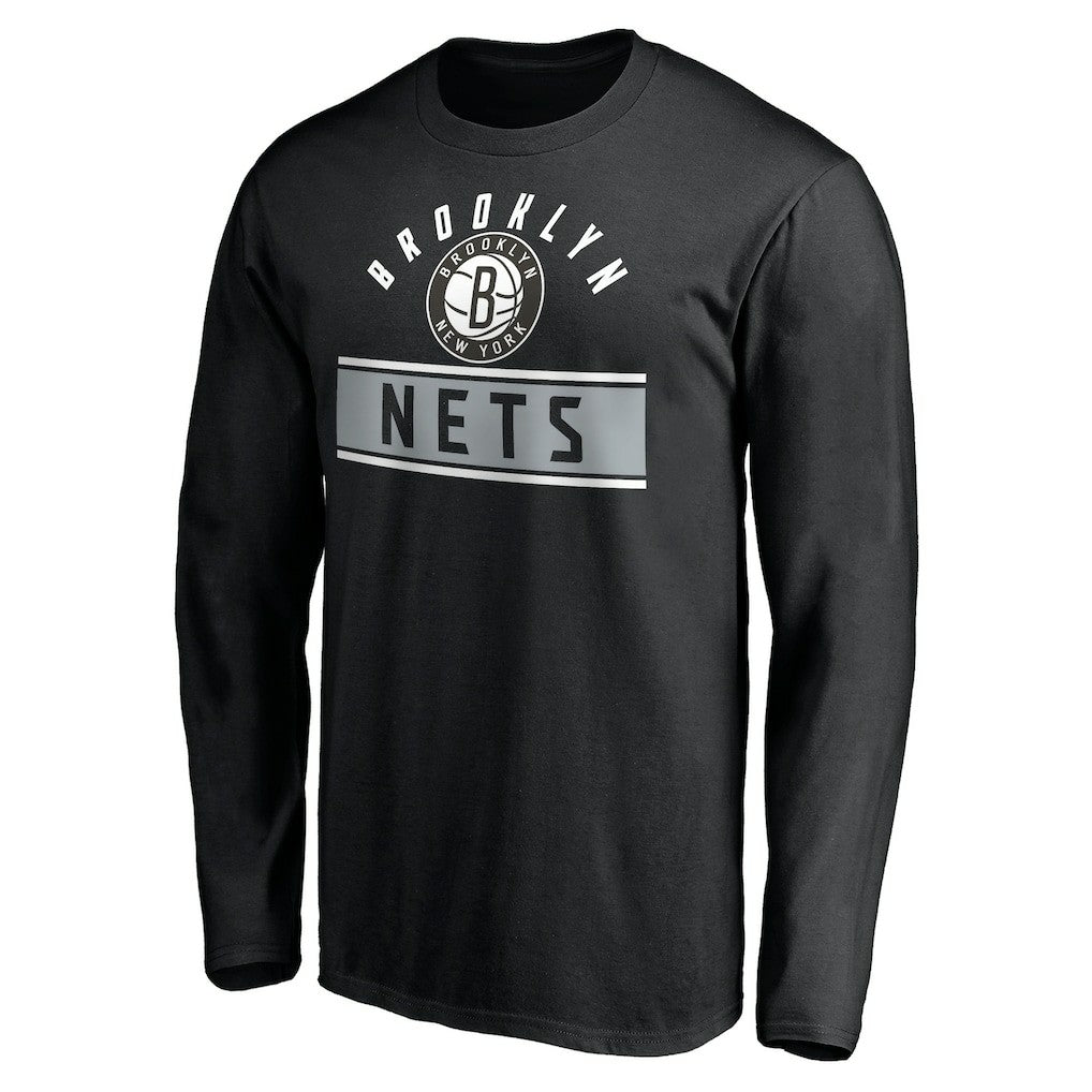 Brooklyn Nets Team Arch Knockout Long Sleeve T-Shirt
