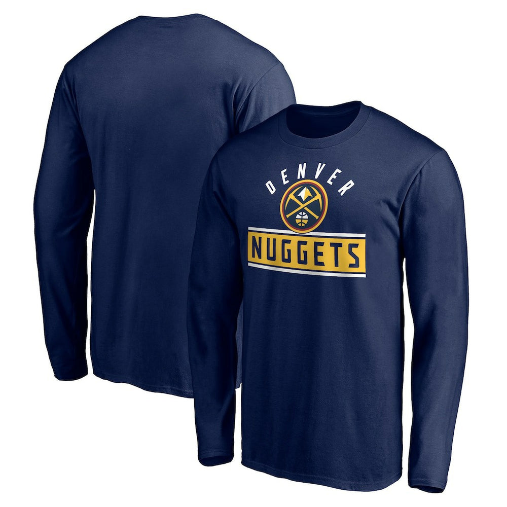 Denver Nuggets Team Arch Knockout Long Sleeve T-Shirt sale