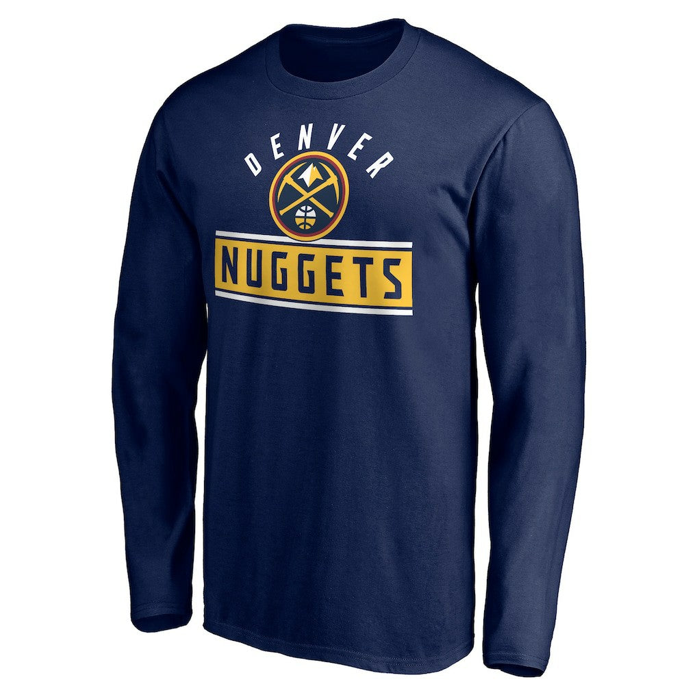 Denver Nuggets Team Arch Knockout Long Sleeve T-Shirt sale